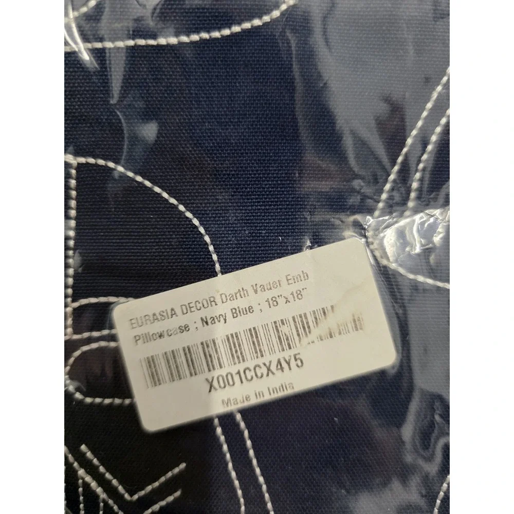 NEW Darth Vader Blue Pillowcase 18 x 18
